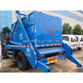 Dongfeng 6 cubic swing arm roll garbage truck